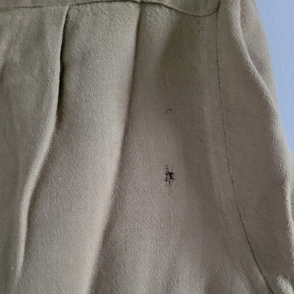 Vintage Vintage Pendleton 100% Virgin Wool Tan Shirt Single Pocket Mens Size 16 - Picture 7 of 11